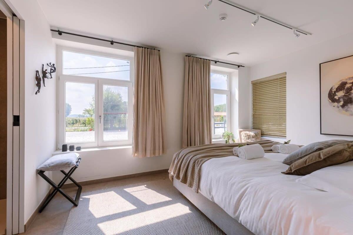 Huswell - Lord - Charming Double Room At Ranch "De Blauwe Zaal" Bruges Luaran gambar